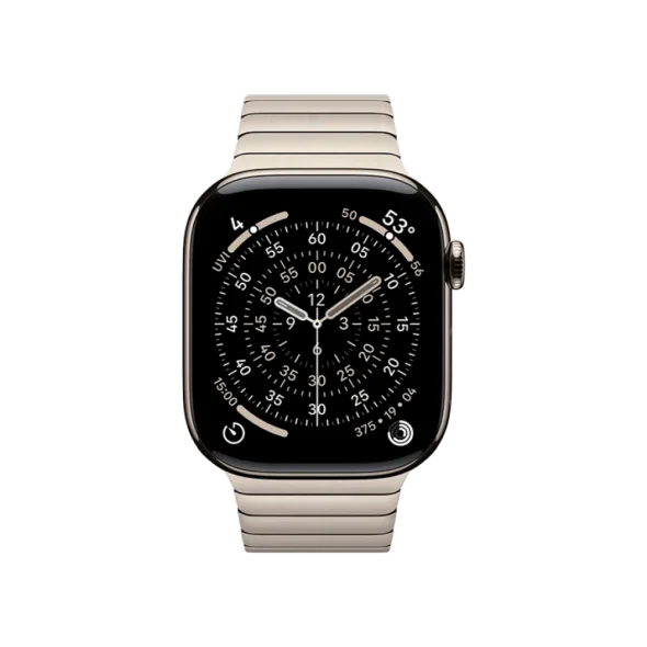 Смарт-годинник Apple Watch Series 11 GPS + Cellular 46mm Natural Tit. Case w. Natural Link Bracelet (MFAY4+MXMF3) | магазин Apple Grokholsky.com — Фото 2