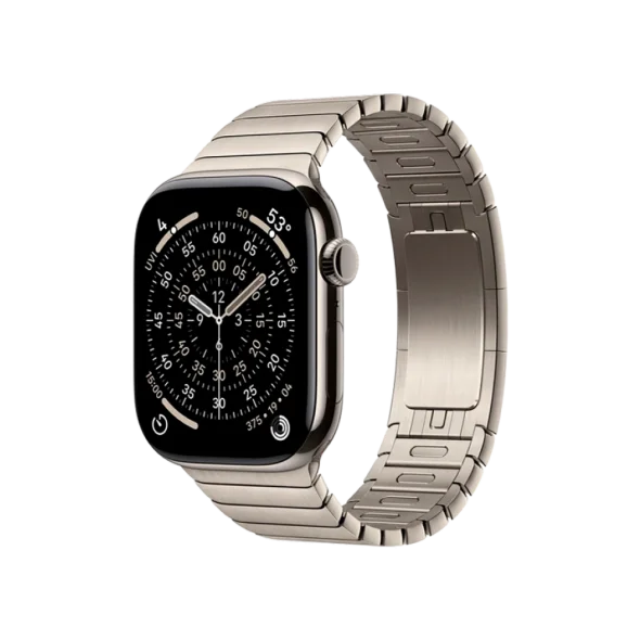 Смарт-годинник Apple Watch Series 11 GPS + Cellular 46mm Natural Tit. Case w. Natural Link Bracelet (MFAY4+MXMF3) | магазин Apple Grokholsky.com — Фото 1
