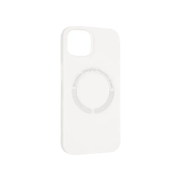 Чохол для Apple  iPhone 14 Pro Max Slime Matte with MagSafe White/білий Copy | магазин Apple Grokholsky.com — Фото 1