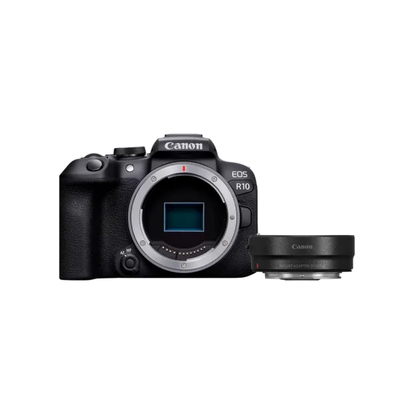 Бездзеркальний фотоапарат Canon EOS R10 body + Mount Adapter EF-EOS R (5331C031) | магазин Apple Grokholsky.com — Фото 1