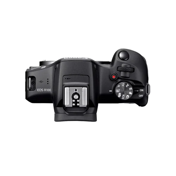 Беззеркальный фотоаппарат Canon EOS R100 kit 18-45mm + 55-210mm IS STM (6052C036) | магазин Apple Grokholsky.com — Фото 3