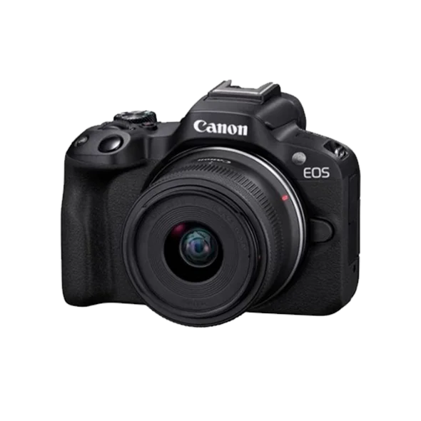 Беззеркальный фотоаппарат Canon EOS R50 kit RF-S 18-45mm IS STM Black Creator Kit (5811C036) | магазин Apple Grokholsky.com — Фото 1