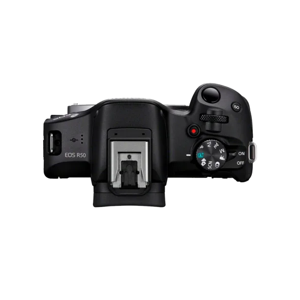 Беззеркальный фотоаппарат Canon EOS R50 kit RF-S 18-45mm IS STM + RF-S 55-210mm IS STM Black (5811C034) | магазин Apple Grokholsky.com — Фото 3