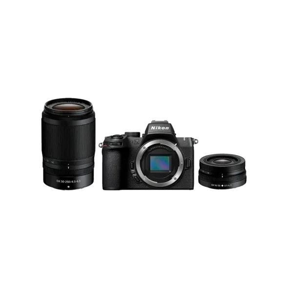 Бездзеркальний фотоапарат Nikon Z50 II kit 16–50mm VR + 50–250mm VR Kit (VOA150K002) | магазин Apple Grokholsky.com — Фото 3