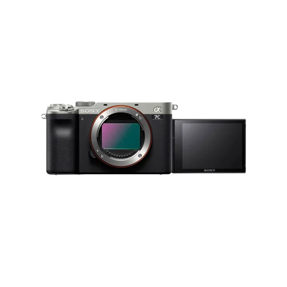 Беззеркальный фотоаппарат Sony Alpha a7C body Silver (ILCE7CS) | магазин Apple Grokholsky.com — Фото 2