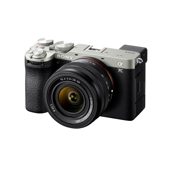 Беззеркальный фотоаппарат Sony Alpha A7C II kit (28-60mm) Silver (ILCE7CM2LS) | магазин Apple Grokholsky.com — Фото 1
