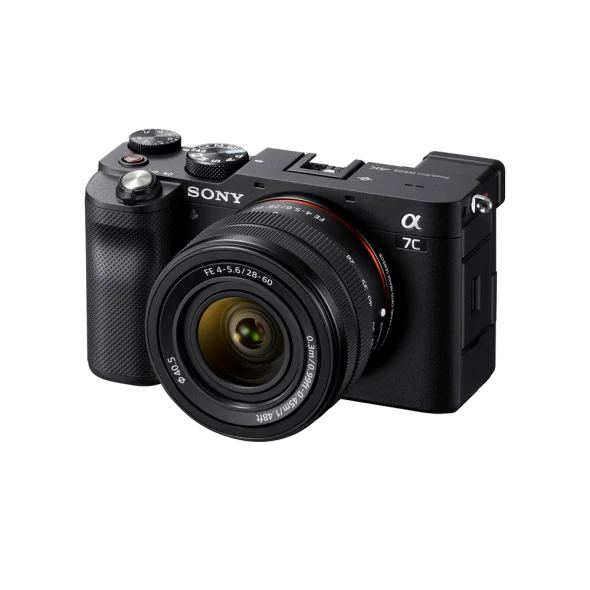 Беззеркальный фотоаппарат Sony Alpha a7C kit (28-60mm) Black (ILCE7CLB) | магазин Apple Grokholsky.com — Фото 1
