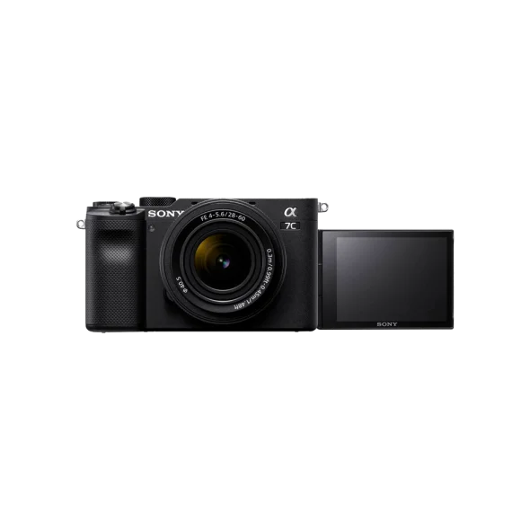 Беззеркальный фотоаппарат Sony Alpha a7C kit (28-60mm) Black (ILCE7CLB) | магазин Apple Grokholsky.com — Фото 2