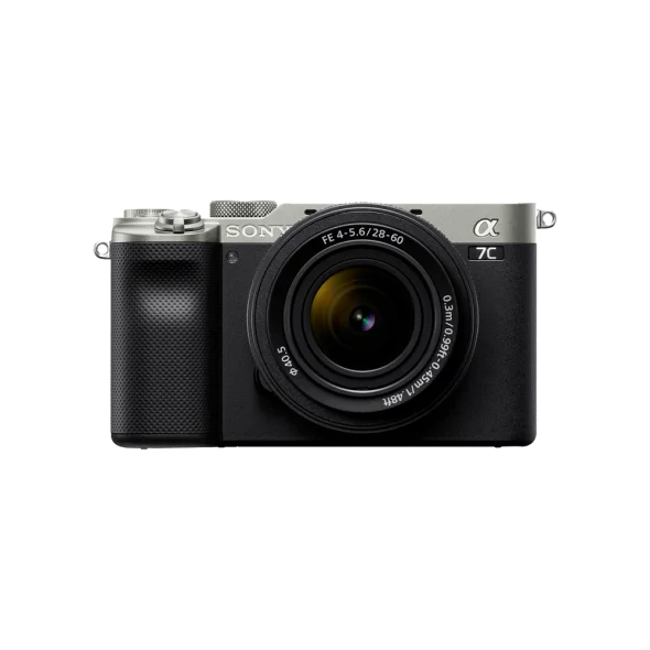 Беззеркальный фотоаппарат Sony Alpha a7C kit (28-60mm) Silver (ILCE7CLS) | магазин Apple Grokholsky.com — Фото 1