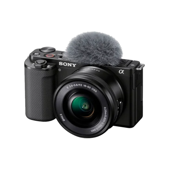 Бездзеркальний фотоапарат Sony ZV-E10 kit (16-50mm) Black (ILCZVE10LB.CEC) | магазин Apple Grokholsky.com — Фото 1