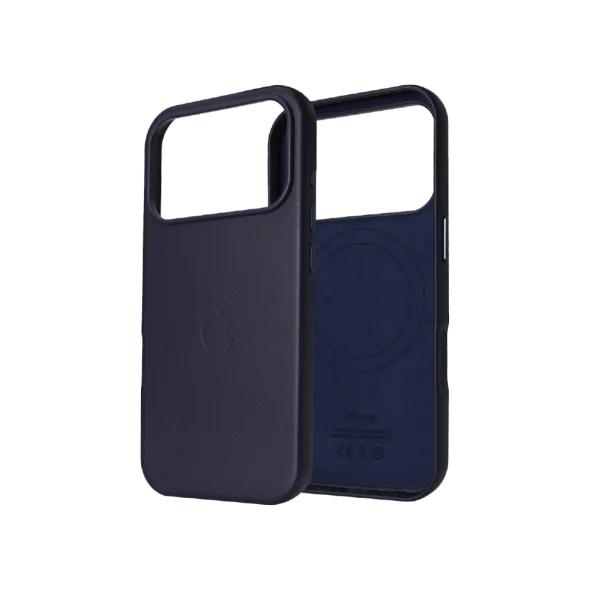 Чохол для Apple iPhone 17 Pro Leather Case with MagSafe HQ Copy/ink | магазин Apple Grokholsky.com — Фото 1