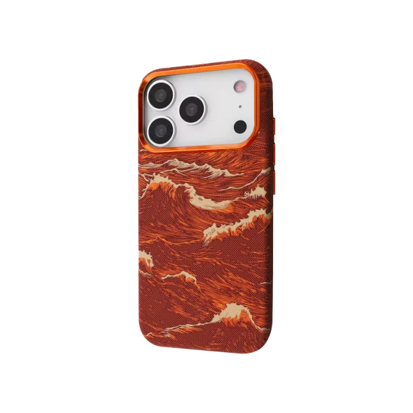 Чехол для Apple iPhone 17 Pro Max Pro Proove Gleam Case (orange ocean) | магазин Apple Grokholsky.com — Фото 1