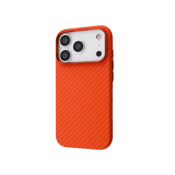 Чохол для Apple iPhone 17 Pro Proove Gleam Case (orange fiber) | магазин Apple Grokholsky.com — Фото 1