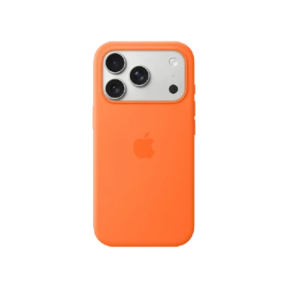 Чехол для Apple iPhone 17 Pro Silicone Case with MagSafe HQ Copy/Orange | магазин Apple Grokholsky.com — Фото 1