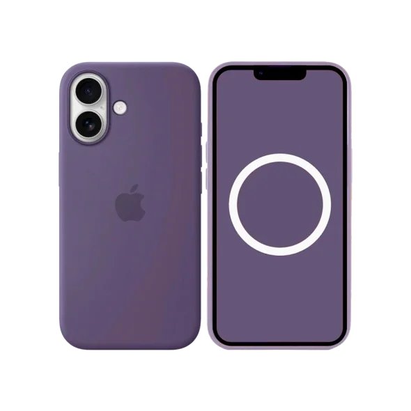 Чохол для Apple iPhone 17 Silicone Case with MagSafe HQ Copy/Purple Fog | магазин Apple Grokholsky.com — Фото 1