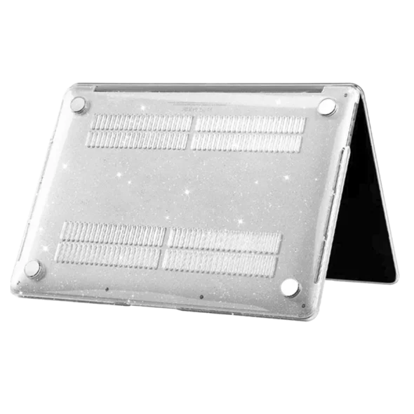 Чехол-накладка пластиковый Apple Macbook Air 13,6 HardShell Crystal glitter/прозорий з блискітками | магазин Apple Grokholsky.com — Фото 2