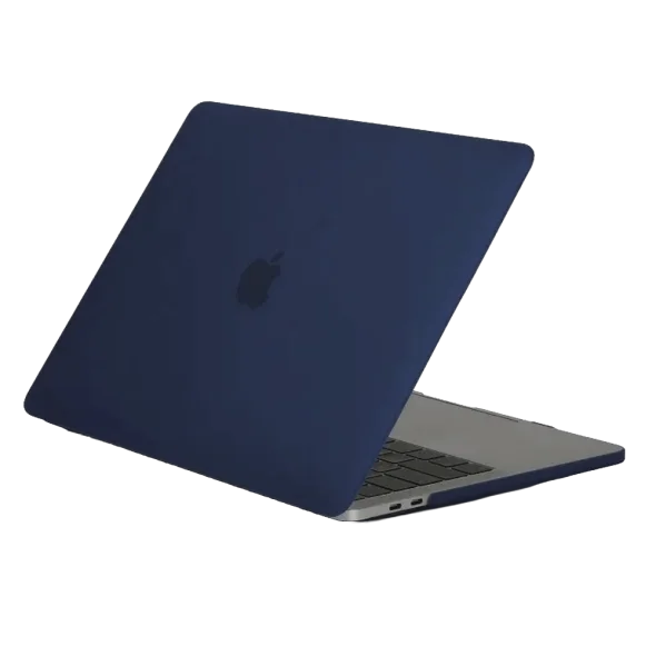 Чехол-накладка пластиковый Apple Macbook Air 13,6 HardShell Navy blue matte/темно синій матовий | магазин Apple Grokholsky.com — Фото 1