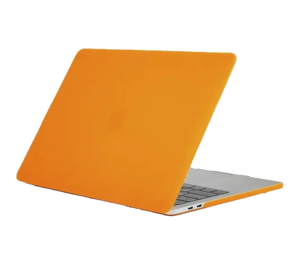 Чохол-накладка пластиковий Apple Macbook Air 13 M1 2018/2019/2020 HardShell Case Orange matte | магазин Apple Grokholsky.com — Фото 1