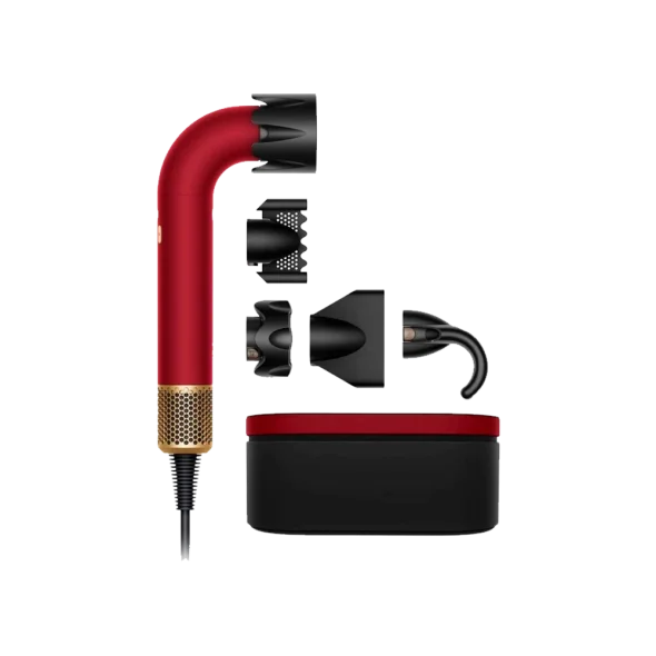 Фен Dyson HD17 Supersonic R Red Velvet/Gold Limitted Edition (493118-01) | магазин Apple Grokholsky.com — Фото 1