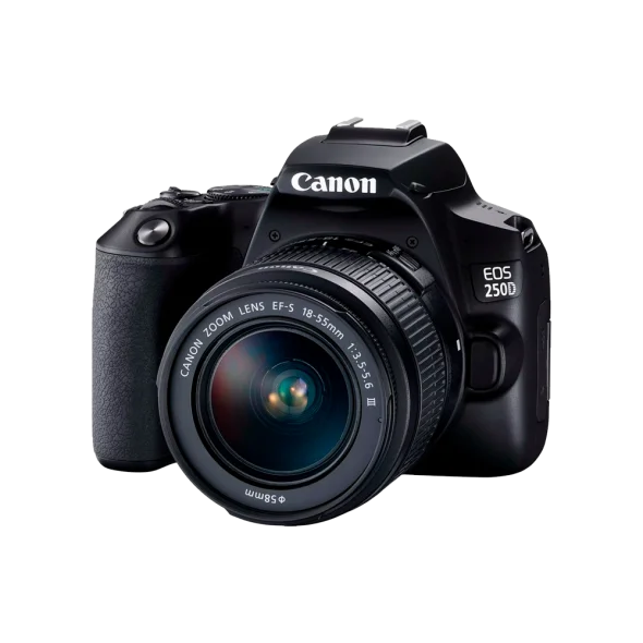 Зеркальный фотоаппарат Canon EOS 250D kit (18-55mm) DC (3454C009) | магазин Apple Grokholsky.com — Фото 1