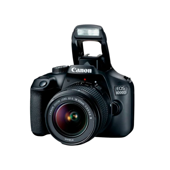 Зеркальный фотоаппарат Canon EOS 4000D Kit (18-55mm) (3011C004) | магазин Apple Grokholsky.com — Фото 1
