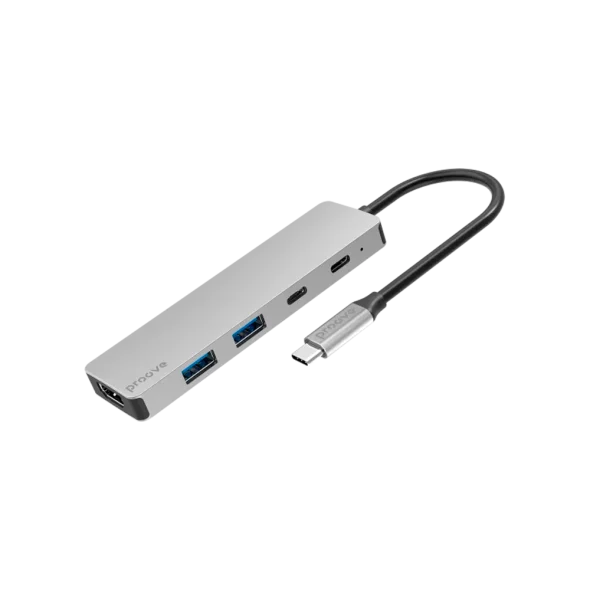 HUB Type-C Proove Iron Link 5 in 1 (2*Type-C + 2*USB3.0 + HDMI) | магазин Apple Grokholsky.com — Фото 1