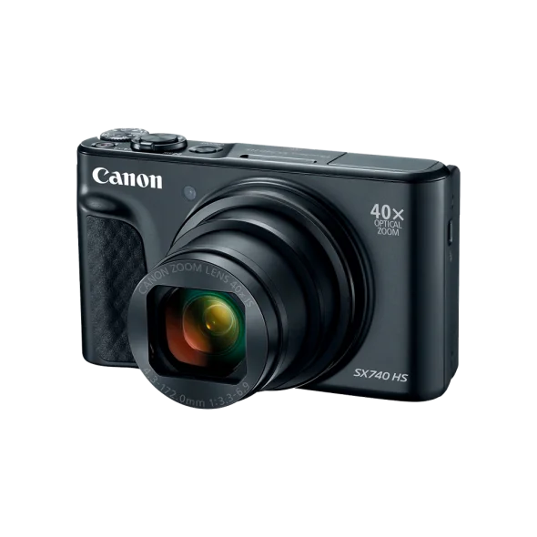 Компактный фотоаппарат Canon PowerShot SX740 HS Black (2955C012) | магазин Apple Grokholsky.com — Фото 1