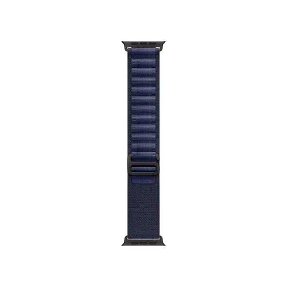 Ремінець Apple Alpine Loop Navy - Black Titanium Finish для Watch 44/45/46/49mm - Large (MYPY3) | магазин Apple Grokholsky.com — Фото 1