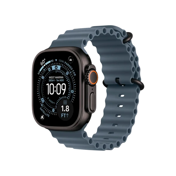 Ремешок Apple Anchor Blue Ocean Band - Black Titanium Finish для Watch 44/45/46/49mm (MGCJ4) | магазин Apple Grokholsky.com — Фото 2