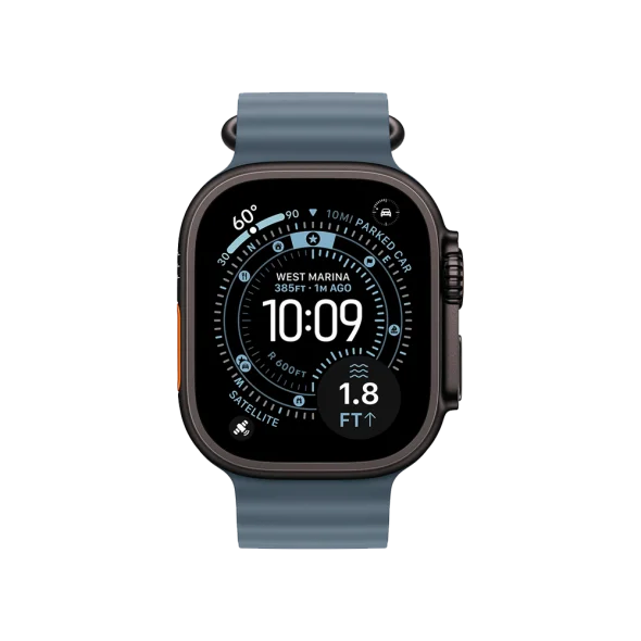 Ремешок Apple Anchor Blue Ocean Band - Black Titanium Finish для Watch 44/45/46/49mm (MGCJ4) | магазин Apple Grokholsky.com — Фото 3