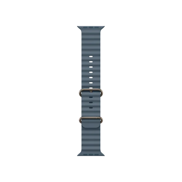 Ремінець Apple Anchor Blue Ocean Band - Natural Titanium Finish для Watch 44/45/46/49mm (MGCC4) | магазин Apple Grokholsky.com — Фото 1
