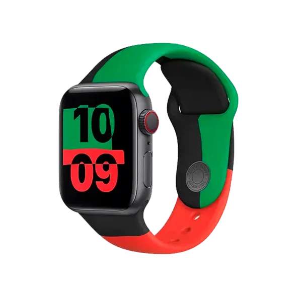 Ремешок Apple Black Unity Sport Band (MJ4V3) для Watch 38/40mm | магазин Apple Grokholsky.com — Фото 2