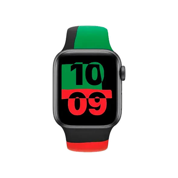 Ремешок Apple Black Unity Sport Band (MJ4V3) для Watch 38/40mm | магазин Apple Grokholsky.com — Фото 3
