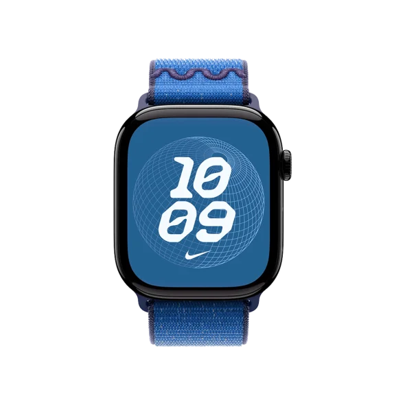 Ремешок Apple Blue Ribbon Nike Sport Loop для Watch 44/45/46/49mm (MGD64) | магазин Apple Grokholsky.com — Фото 2