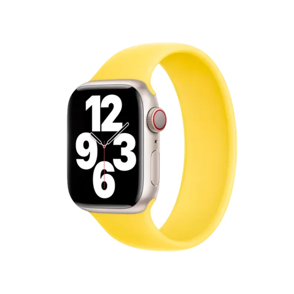 Ремінець Apple Canary Yellow Solo Loop - Size 9 для Watch 42/44/45/49mm Size 9 (MQW83) | магазин Apple Grokholsky.com — Фото 2
