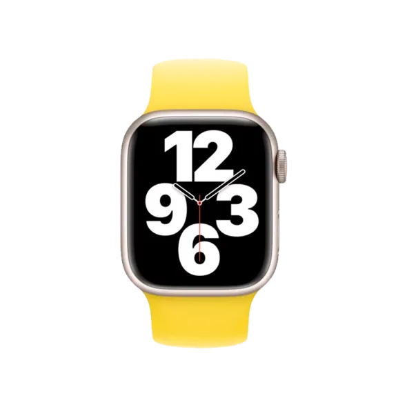 Ремінець Apple Canary Yellow Solo Loop - Size 9 для Watch 42/44/45/49mm Size 9 (MQW83) | магазин Apple Grokholsky.com — Фото 3