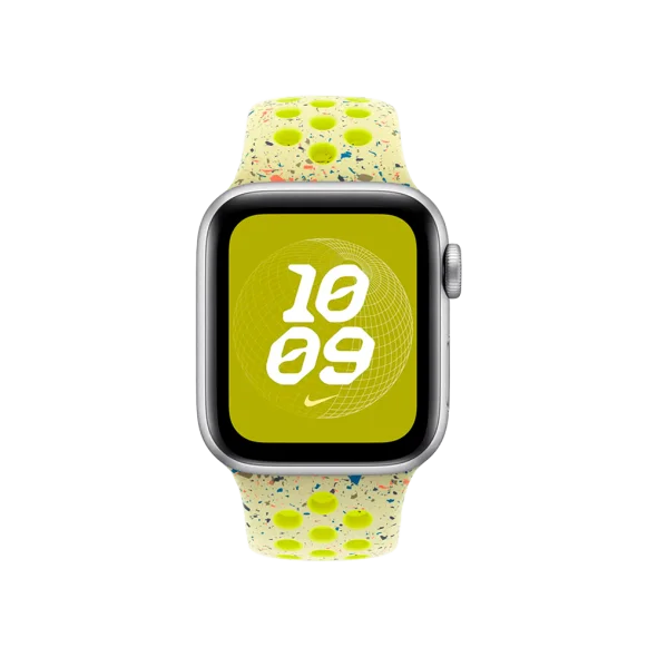 Ремінець Apple для Watch 42mm Nike Sport Band Volt Splash - M/L (MXU63) | магазин Apple Grokholsky.com — Фото 2
