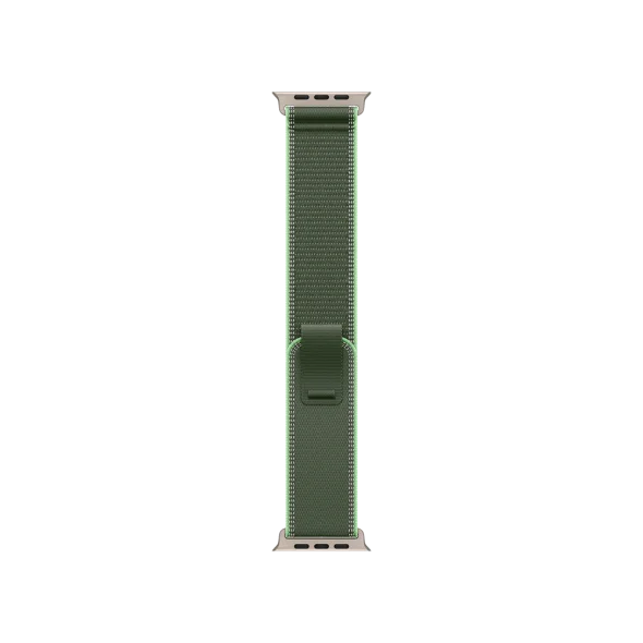Ремінець Apple Green/Neon Trail Loop - Natural Titanium Finish для Watch 44/45/46/49mm - M/L (MFT54) | магазин Apple Grokholsky.com — Фото 1
