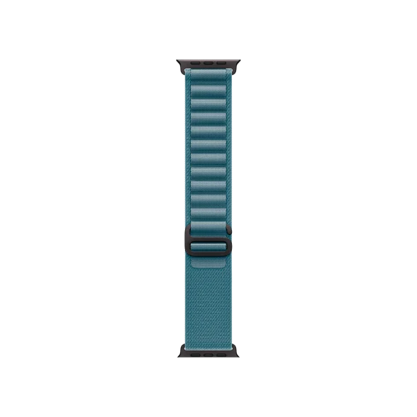 Ремінець Apple Light Blue Alpine Loop - Black Titanium Finish для Watch 44/45/46/49mm - Medium (MG9L4) | магазин Apple Grokholsky.com — Фото 1