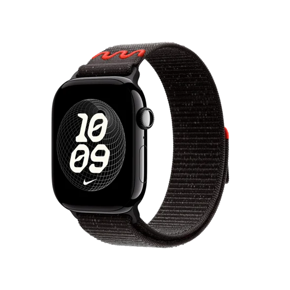 Ремінець Apple Midnight Black Nike Sport Loop для Watch 38/40/41/42mm (MGCP4, MGCX4) | магазин Apple Grokholsky.com — Фото 3