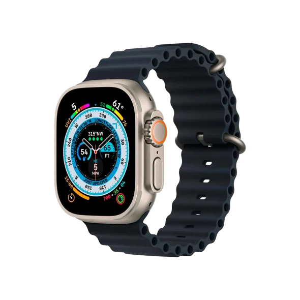 Ремінець Apple Ocean Band для Watch 49mm - Midnight (MQEE3) | магазин Apple Grokholsky.com — Фото 2