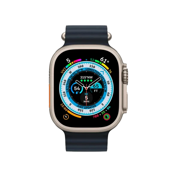 Ремінець Apple Ocean Band для Watch 49mm - Midnight (MQEE3) | магазин Apple Grokholsky.com — Фото 3