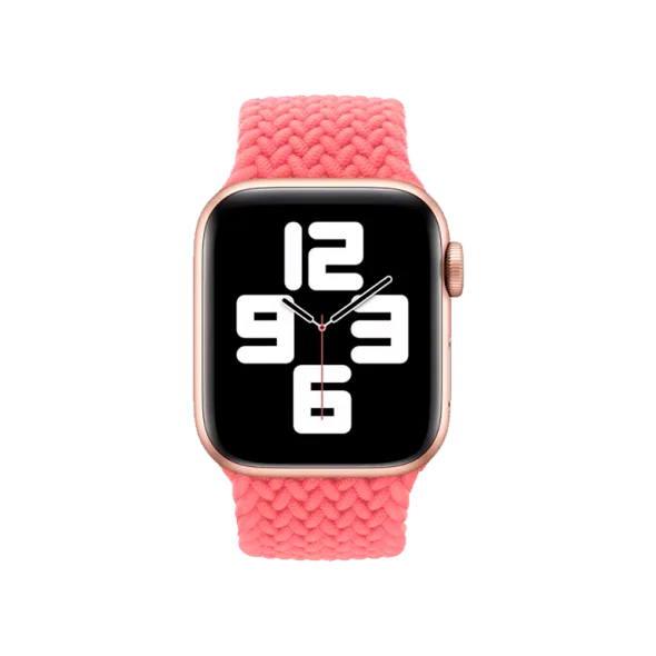 Ремешок Apple Pink Punch Braided Solo Loop - Size 5 для Watch 38/40mm (MY6E2) | магазин Apple Grokholsky.com — Фото 3