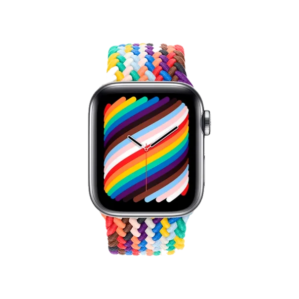 Ремінець Apple Pride Edition Braided Solo Loop - Size 7 для Watch 38/40mm (MJX63) | магазин Apple Grokholsky.com — Фото 2