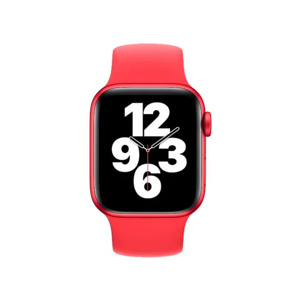 Ремешок Apple Solo Loop (PRODUCT) RED Size 5 (MYP32) for Watch 38 / 40mm | магазин Apple Grokholsky.com — Фото 2