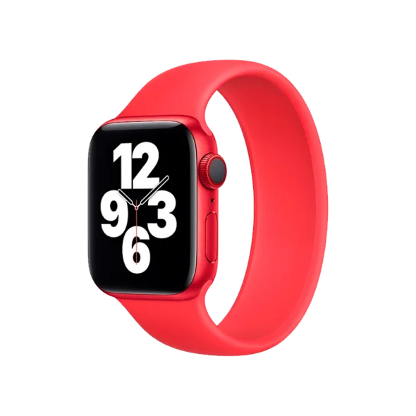 Ремешок Apple Solo Loop (PRODUCT) RED Size 5 (MYP32) for Watch 38 / 40mm | магазин Apple Grokholsky.com — Фото 3