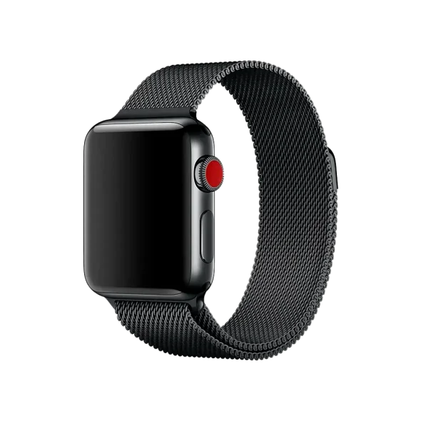 Ремешок Apple Space Black Milanese Loop для Watch 38mm/40mm (MLJJ2) | магазин Apple Grokholsky.com — Фото 2