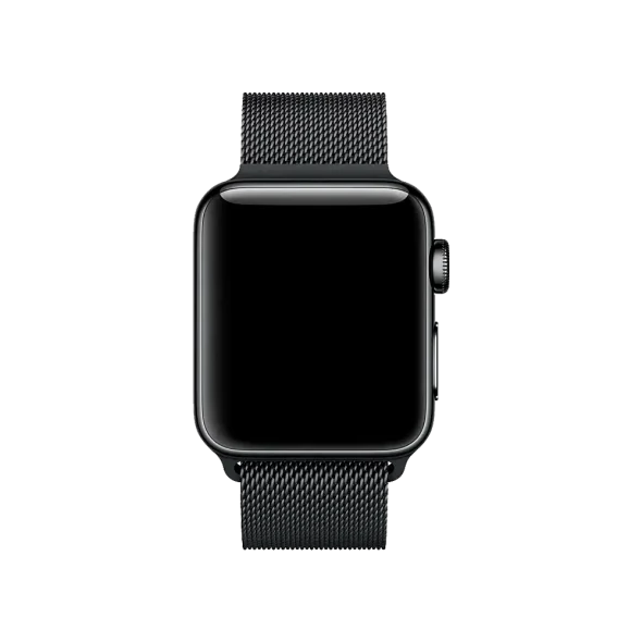Ремешок Apple Space Black Milanese Loop для Watch 38mm/40mm (MLJJ2) | магазин Apple Grokholsky.com — Фото 3