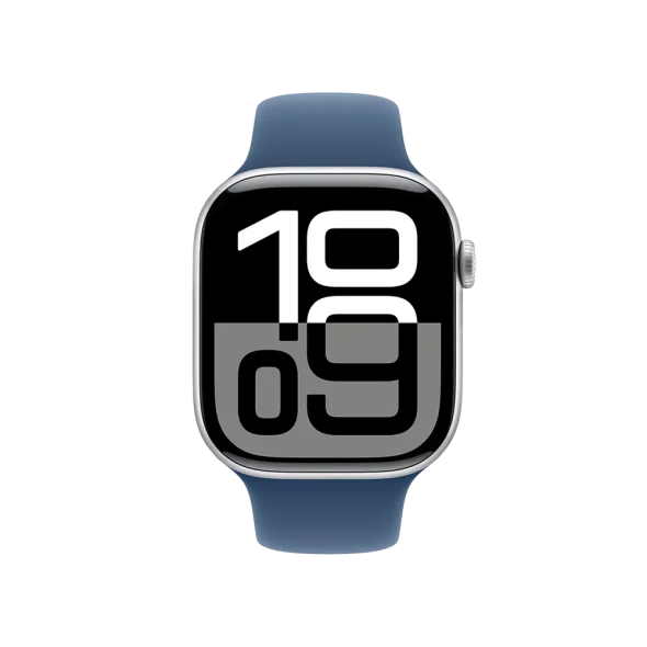 Ремінець Apple Sport Band M/L для Watch 44/45/46/49mm - Denim (MXLW3) | магазин Apple Grokholsky.com — Фото 2