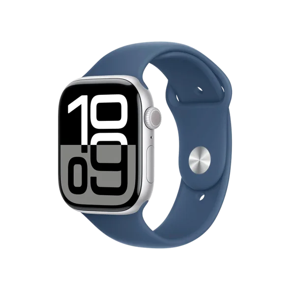 Ремінець Apple Sport Band M/L для Watch 44/45/46/49mm - Denim (MXLW3) | магазин Apple Grokholsky.com — Фото 3